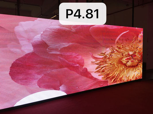 China P4.81 Advertising Rental LED Display Screen Video Walls 43243 Pixel / M2 Density supplier