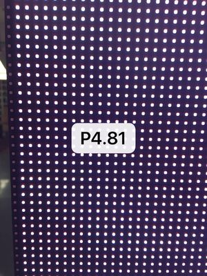 Advertising Outdoor Video Wall Panels , P4.81 LED Screen Board 1100cd/㎡ Brightness