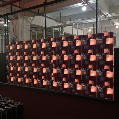 High quality LED Display P2.5 indoor TV sdudio SMD full color wall vedios module 320x160mm aluminum cabinet 480x480mm