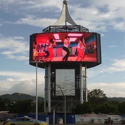 P8 Outdoor Full Color LED Display Density 15625dots/M2 High Refresh RateRecommended Viewing Distance 8m-180m