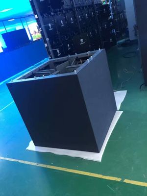 Customized CUBE Full Color Led Display , Seamless Splicing Picture Module 160mm*160mm