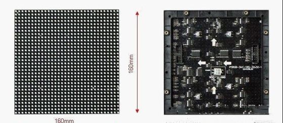 P3 Poster Light Box Displays , Outdoor Full Color LED Screen Video Wall 192x192mm Module