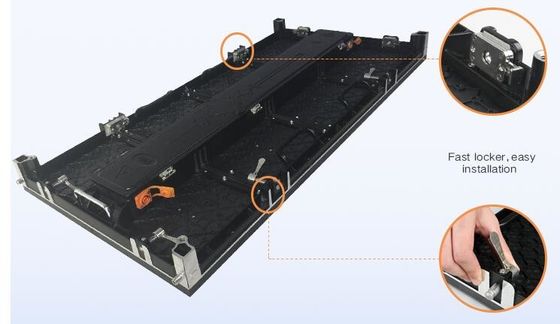 Full Color Led Display Screen Rental / Smart Transparent Led Display