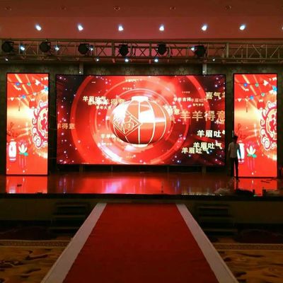 China P4.81 Rental LED Display Pantallas Digital Videos Indoor Outdoor Stage Entertainment supplier