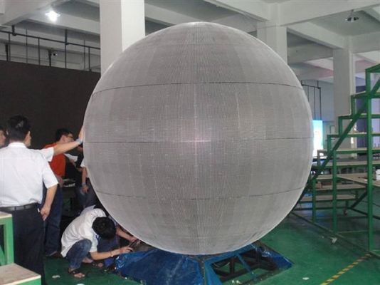 Ball Led Display Globe Screen Pixel Pitch 4 Mm Diameter 3 M Seamless Splicing