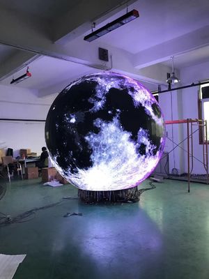 Ball Led Display Globe Screen Pixel Pitch 4 Mm Diameter 3 M Seamless Splicing