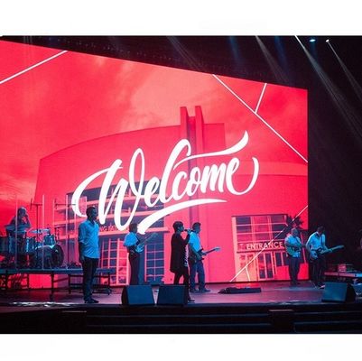 Digital Videos Stage LED Screens , Bright P4.81 Rental LED Display Panel