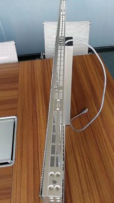 P3.91-7.8 Transparent Led Showcase Slim Light Flexible Installation Cabinet 500*1000mm
