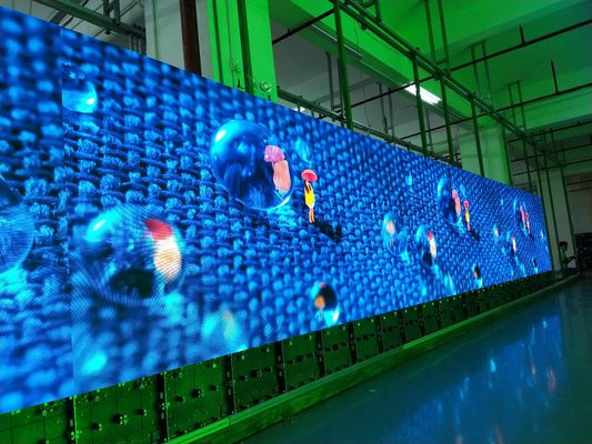 Full Color indoor Led Display P 2.5 Module Size 320 mm X 160 mm , Cabinet Size 640 mm X 640 mm