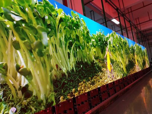 Full Color indoor Led Display P 2.5 Module Size 320 mm X 160 mm , Cabinet Size 640 mm X 640 mm