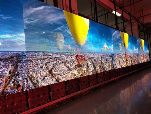 Full Color indoor Led Display P 2.5 Module Size 320 mm X 160 mm , Cabinet Size 640 mm X 640 mm