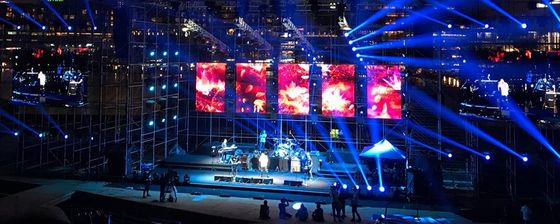 P3.91 Rental LED Display 4.81 Led Pantallas Concerts Entertainment Curve Radian 15-90 Degrees