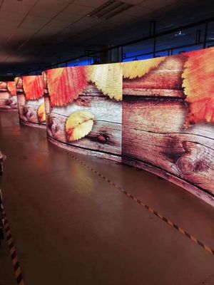 P3.91 Rental LED Display 4.81 Led Pantallas Concerts Entertainment Curve Radian 15-90 Degrees
