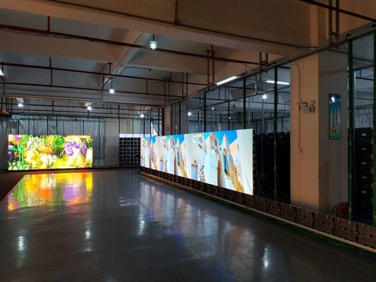Indoor LED Display Video Wall / Big LED Screen Pixel Pitch 5MM Full Color Scan 1/16 IC ICN2038S LED Lamp 2121