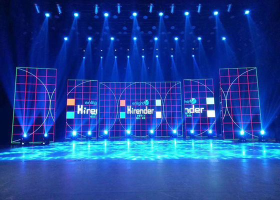 China Waterproof P3.91 Rental Led Display Movable LED Panels Die Casting Aluminium Cabinet supplier