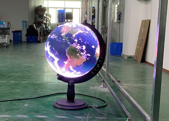 Flexible Ball LED Video Display Sphere Display Screen High Resolution Full Color Stage Backdrop