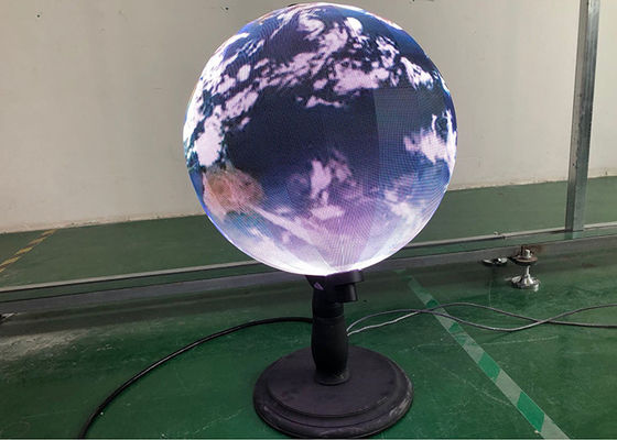 Flexible Ball LED Video Display Sphere Display Screen High Resolution Full Color Stage Backdrop