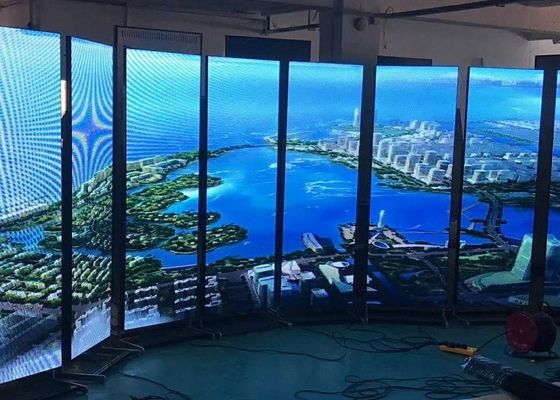 Digital Poster LED Display P2.5 Display Size 1920mm X 640mm Random Combination