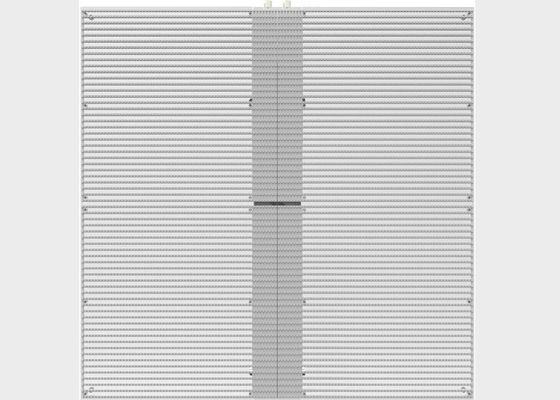 High Brightness P3.91 Transparent LED Panel / LED Display Screen Wall Waterproof IP42