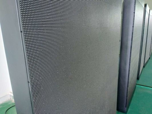 Led Advertising Board Outdoor P5 Module Size160x160mm  Customized Iron Red Grey Black Cabinet