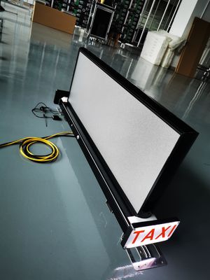 High Brightness Car Roof Top Taxi LED Display Screen Outdoor Advertising Sign P2.5 P3 P4.81 P5 Full Color 3G 4G