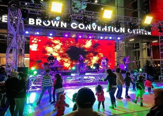 China High Refresh Rate P3.91 P4.81 Rental LED Display Outdoor Indoor Stage Backdrop LED Display Screen Wall supplier