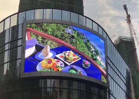Digital P4 8000nits Outdoor Advertising LED Display