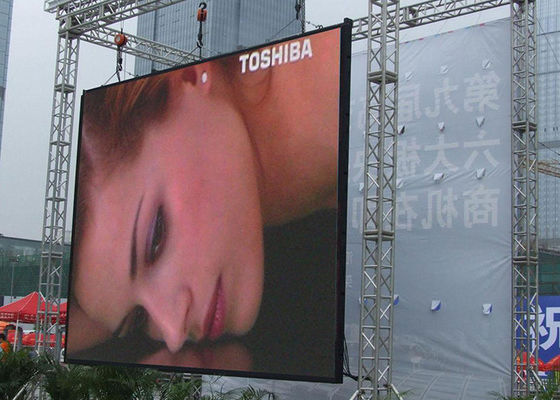 Removable RGB SMD 6mm Rental LED Display For Stages