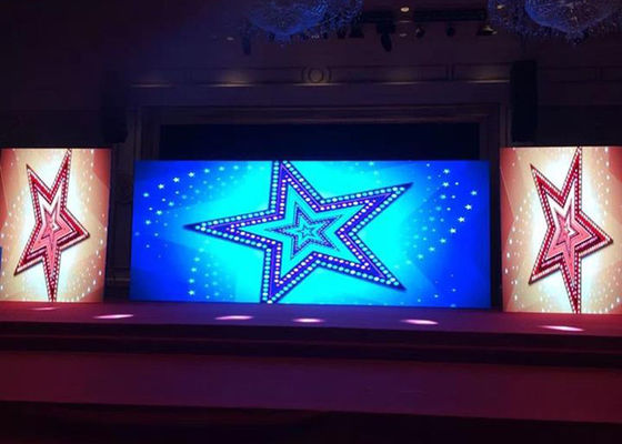 Low Consumption Flexible 3.91mm 9500K Outdoor LED Display Rental