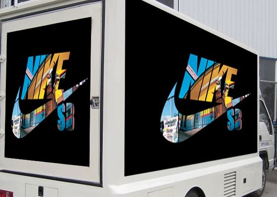 Truck Trailer IP65 P8 Mobile Advertising LED Display