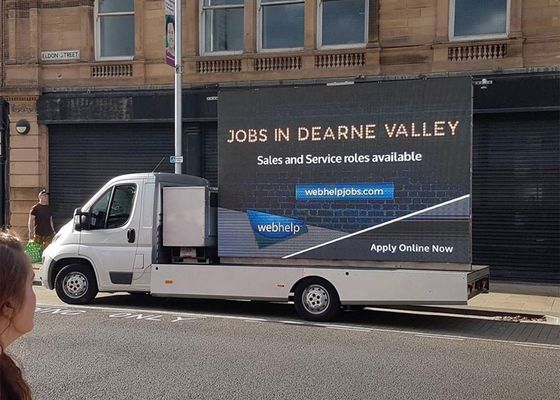 Truck Trailer IP65 P8 Mobile Advertising LED Display