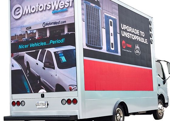 Truck Trailer IP65 P8 Mobile Advertising LED Display