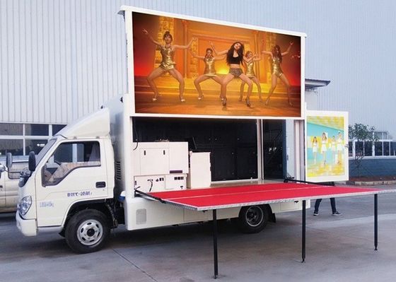 Truck Trailer IP65 P8 Mobile Advertising LED Display