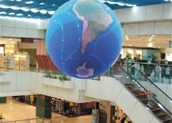 Indoor Full Color P1.95mm 0.5m Sphere LED Screen