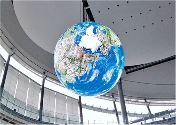Indoor Full Color P1.95mm 0.5m Sphere LED Screen