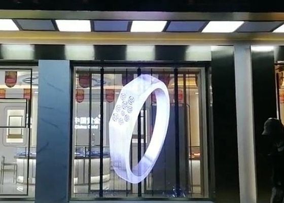 Commercial Transparent HD SMD P3.91 LED Curtain Display