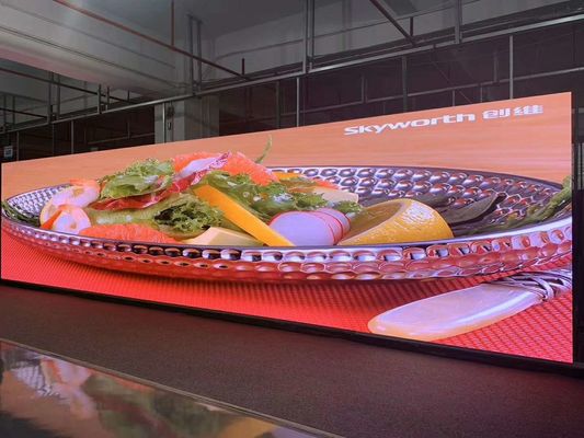 Fine Pixel Pitch P1.667 HD LED Display Size 480 mm x 480 mm  Die casting Aluminum cabinet Display black led
