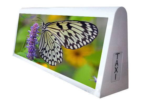 Digital Wireless Gps 4G Wifi 60*160mm Taxi Top LED Display
