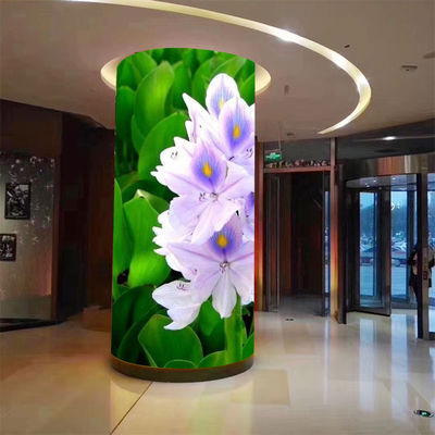 Indoor Flexible P2.5 mm LED Display Video Wall Customized Size Free Style Creative Display