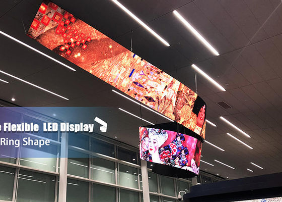Ring Shape Crown Soft P2.5 SMD2121 Flexible LED Display