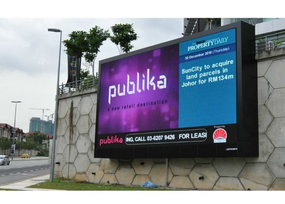 Waterproof IP65 P6 SMD LED Advertising Display