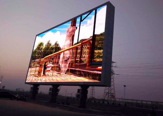 China Brightness P5.95 250×250 Outdoor Advertising Video Screen supplier