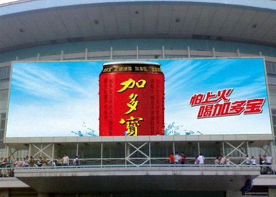 Big Waterproof 5500cd/㎡ P10 LED Display Sign Screen Billboard