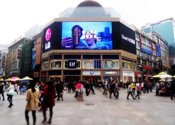 Big Waterproof 5500cd/㎡ P10 LED Display Sign Screen Billboard