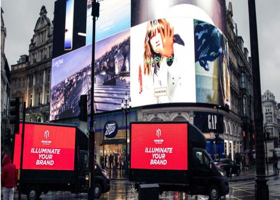Big Waterproof 5500cd/㎡ P10 LED Display Sign Screen Billboard