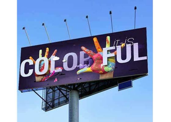 Big Waterproof 5500cd/㎡ P10 LED Display Sign Screen Billboard
