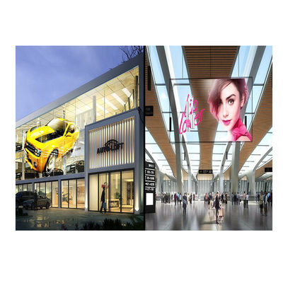 Full Color Indoor P3.9 P5.2 1000X250mm Transparent LED Screen