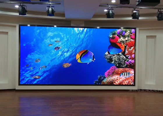China P2.0 Cabinet 512*512*90mm Indoor LED Video Panels supplier