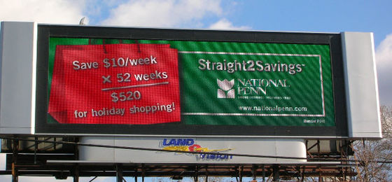 Modern Billboard Smd Advertising P10 Outdoor Full Color LED Display