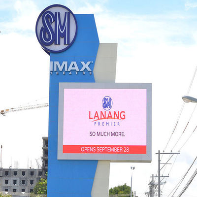 SMD 3535 Advertisement P8 625nm LED Display Screen